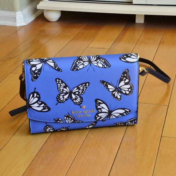 kate spade Bags Kate Spade Carson Convertible Flutter Fly Butterfly